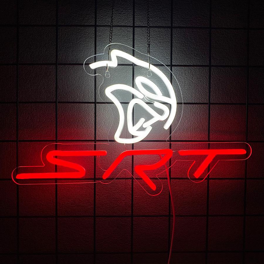 Dodge Hellcat SRT Neon Sign