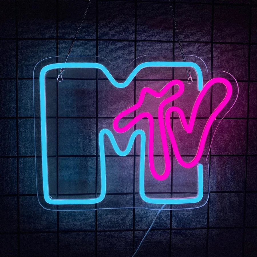 MTV Logo Neon Sign