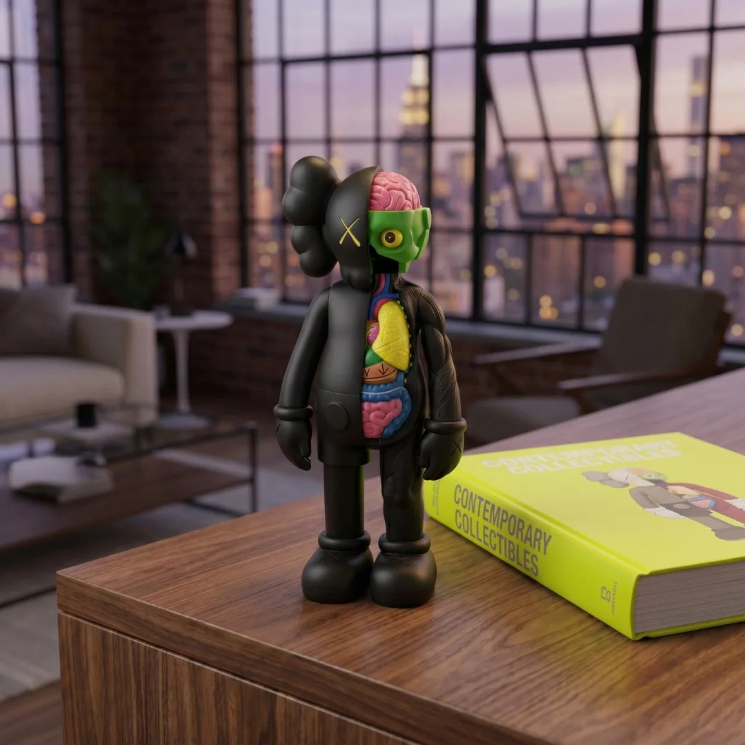 KAWS Companion Flayed 'Black'