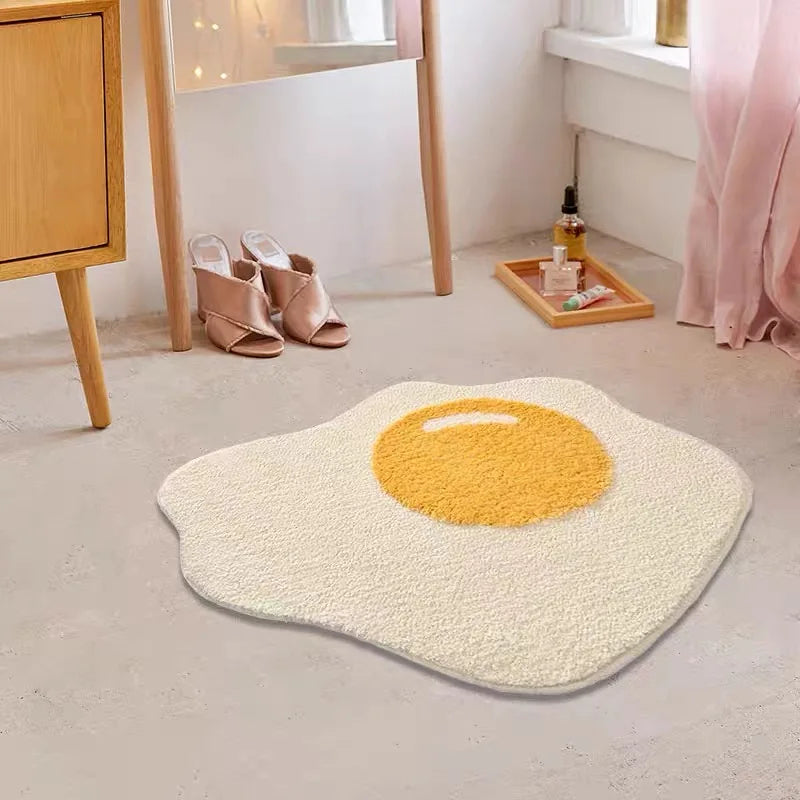 Sunny Side Up Egg Rug