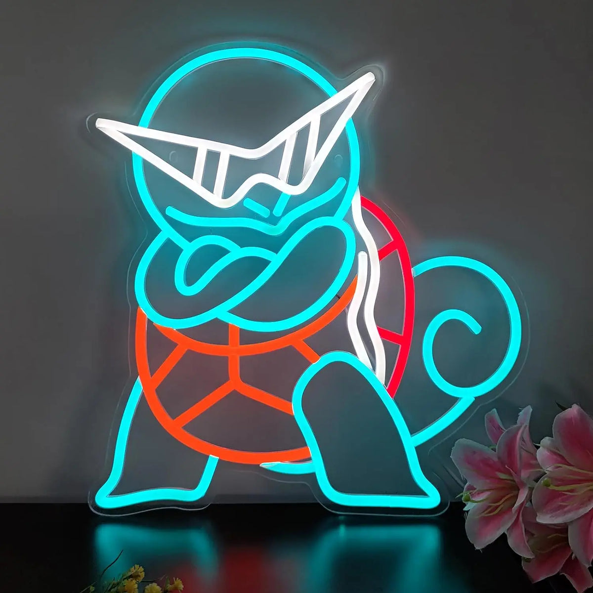 Pokémon Squirtle Neon Sign