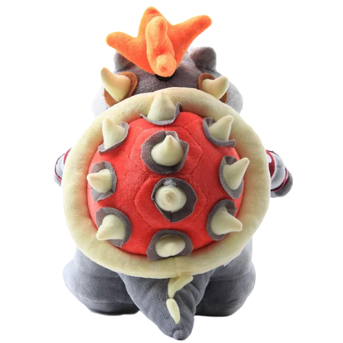 Super Mario Dry Bowser Jr Plush
