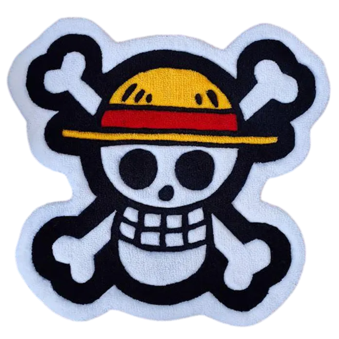 One Piece Jolly Roger Rug