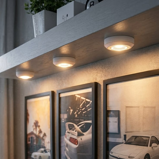 Wireless Puck Lights