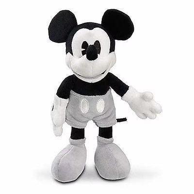 Disney Mickey Mouse Black and White Plush