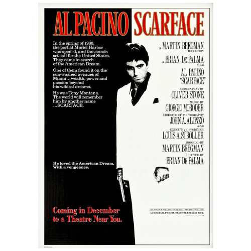 Scarface Movie Poster