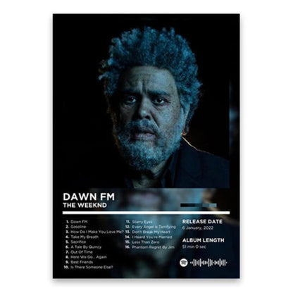 The Weeknd Dawn FM Album Poster