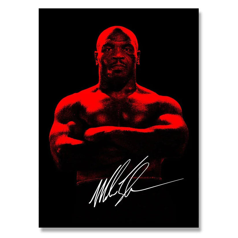 'Iron' Mike Tyson Boxing Poster