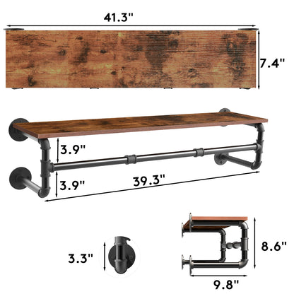 Industrial Clothing Rack