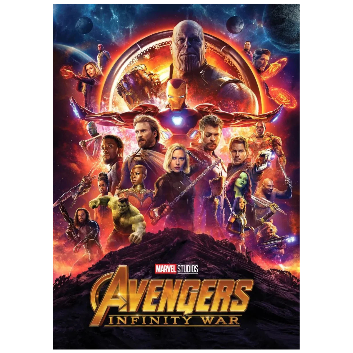Avengers: Infinity War Marvel Studios Movie Poster
